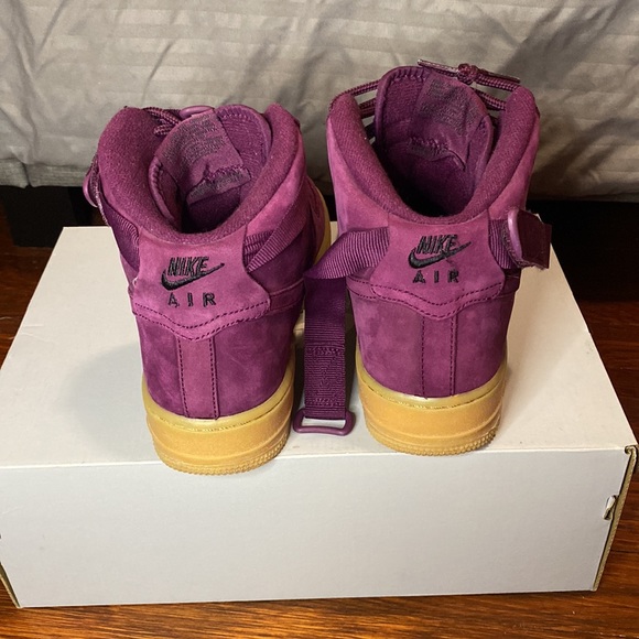 Air Force 1 High WB GS 'Bordeaux - Picture 4 of 5